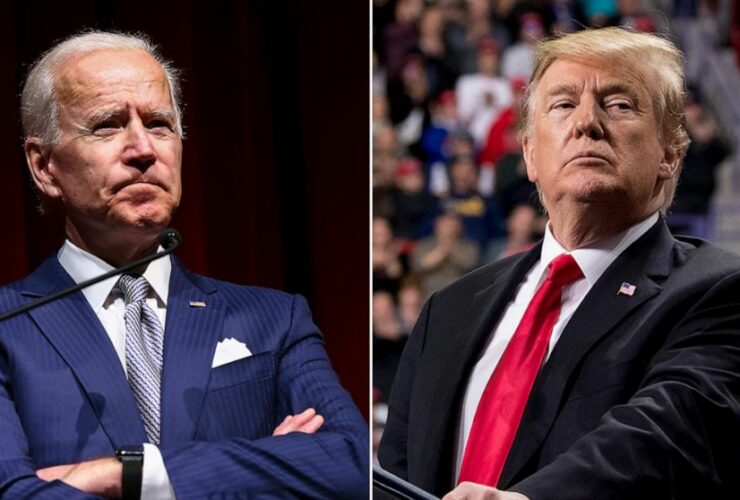 US President Joe Biden (left) and US former President Donald Trump (right) | Credits: AP Photo